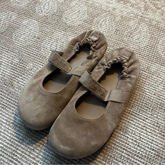 INUIKII MOLLY SUEDE ballerina flats - Picture 2 of 4